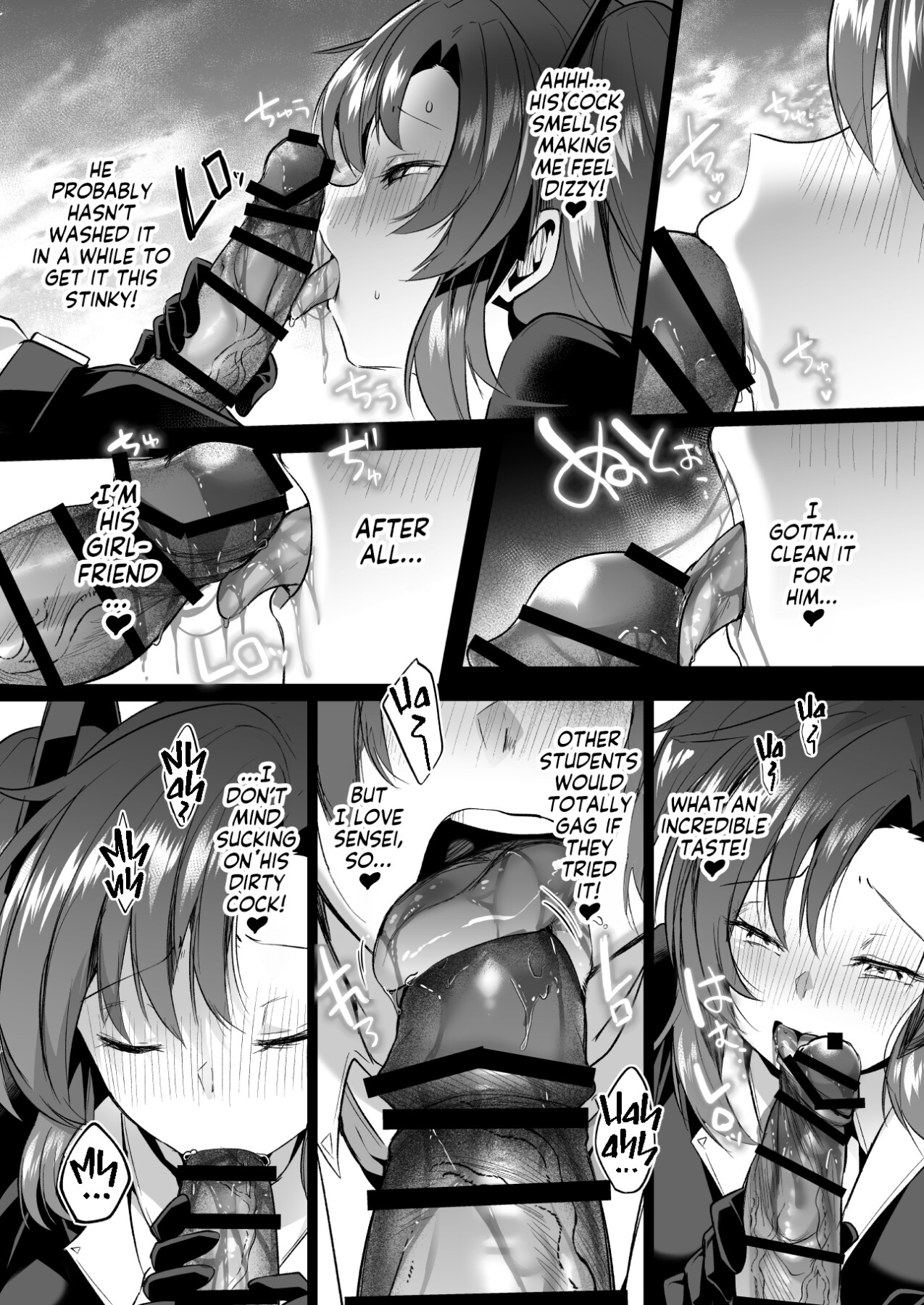 Hentai Manga Comic-A Horny Yuuka Sexually Assaults Sensei-Read-15